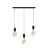 Calex XXL Oro Filamento Set completo - Including 3 XXL Bulbos + Cordset Rettangolare base