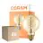 Confezione Multipack 4x Osram Vintage 1906 LED E27 Globe Filamento Oro 95mm 7W 600lm - 822 Bianco Molto Caldo | Dimmerabile